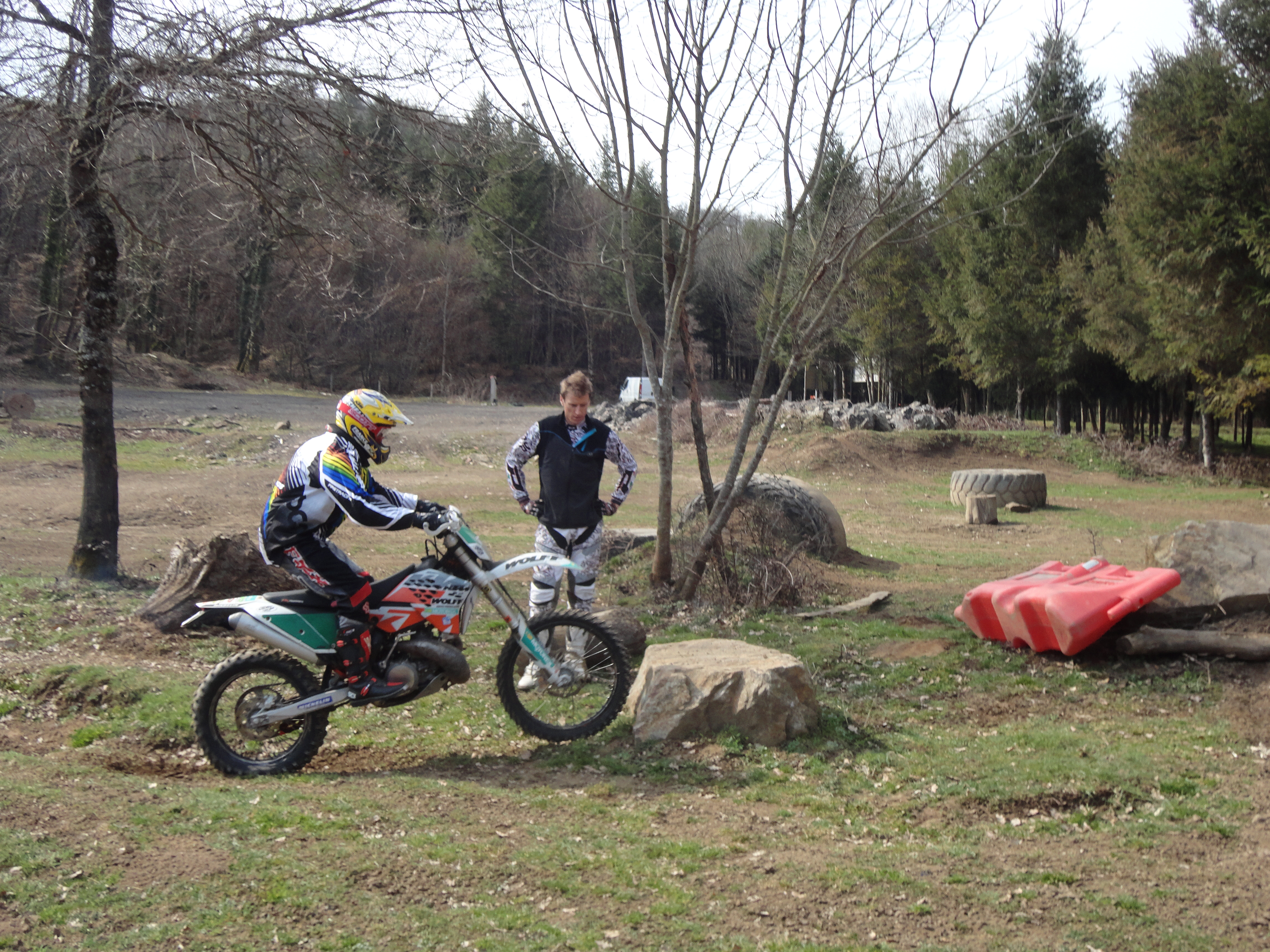 stage enduro organisé par Auvergne-Enduro 1